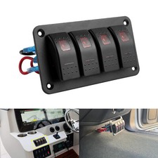 4 Gang Toggle Rocker Switch