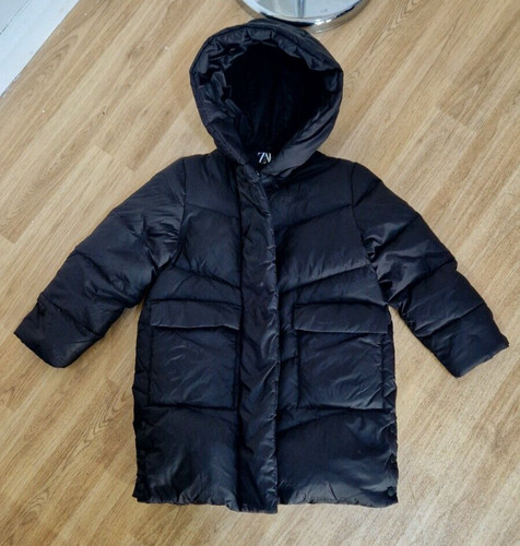 Zara black padded - zara, coat