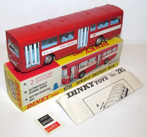 Dinky toys 283 single decker - toys,