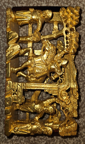 Antique chinese gilt wood - gilt,