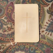 1892 The Book of Common Prayer Oxford Psalms of David Off White Gold Binding