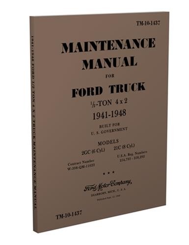 Ford pickup workshop manual - pickup,