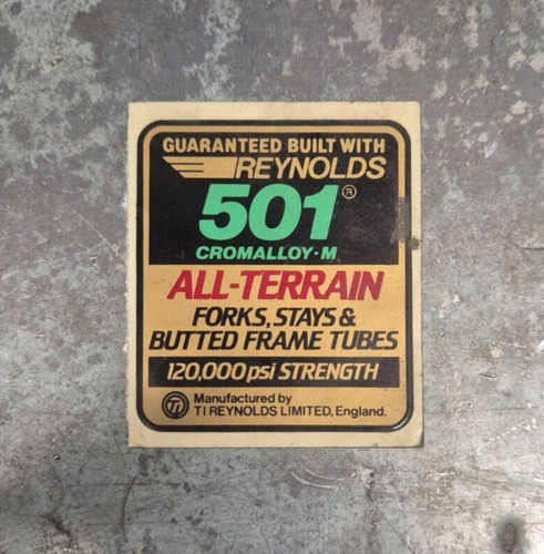 Reynolds 501 all terrain frame - all,
