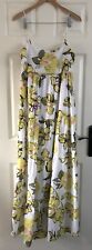 Forever Unique Gorgeous Lined Summer Maxi Dress Size 12-14 (14 Tag) NEW