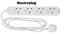 Masterplug 4 Gang Socket
