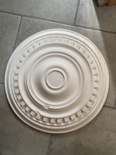 Pair Of Large Plaster Ceiling Roses Vintage Collect Nr Margate