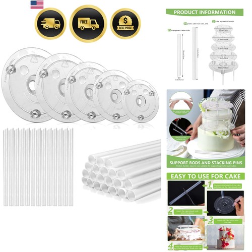 Pieces cake separator plates - separator,