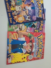 Merlin Pokémon Sticker Album Complete Plus Sunday Mirror Pokemon Pullouts Mint 