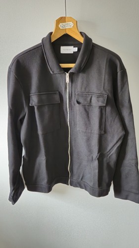 Topman mens black - topman, jacket