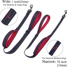 Dog Leads for Large Dogs - Strong Dog Lead Close Control Handle Dog Leash Heavy