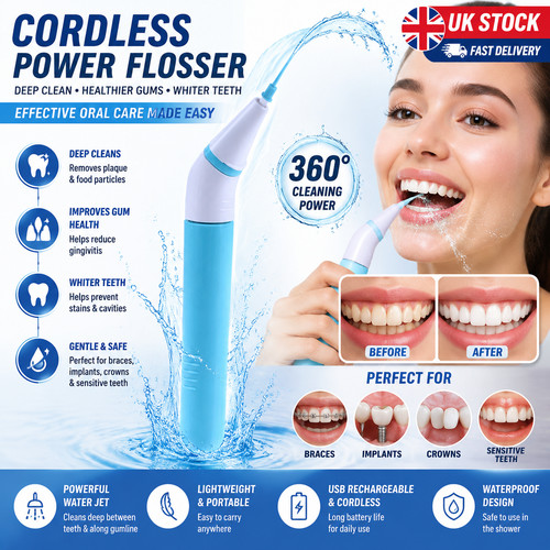 Cordless dental power flosser - cordless,