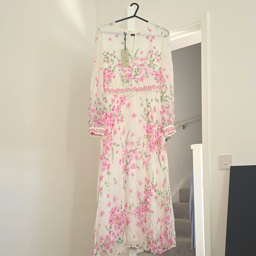 Hobbs skye silk floral chiffon - skye,