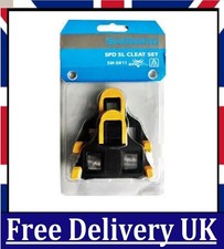 1x Set Shimano SM-SH11 Cleat set 6° Float SPD-SL Road Bike Pedal Cleats Yellow