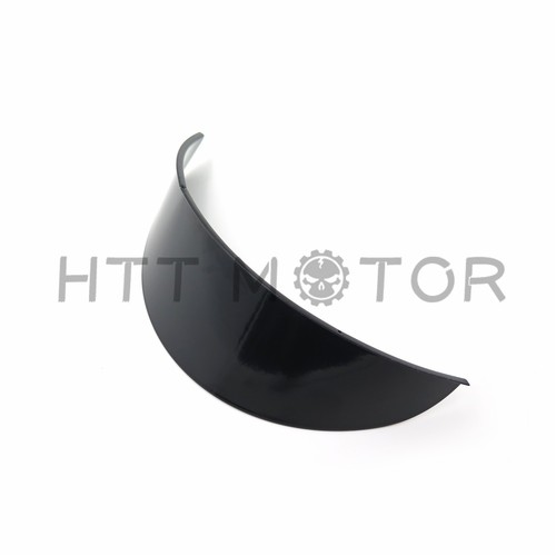 Black headlight visor - 7",