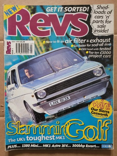 Revs magazine july 1996 - revs,