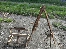 Winsor & Newton unique vintage Adjustable Easel Stand, art frame, measuring set.