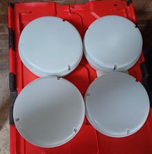 Job Lot X4 Round Bulk Head Lamps Used Good Condition Job Lot 8" Size