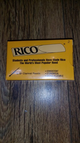 Flat clarinet reeds rico - flat,