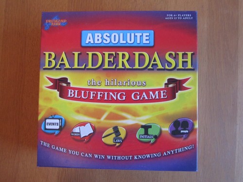 Absolute balderdash board - absolute,