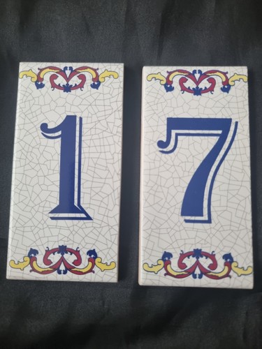 Azulejo street number - azulejo,