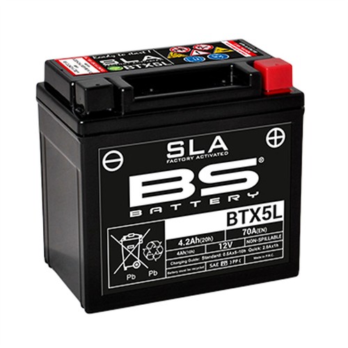 Sealed activated battery - bs,