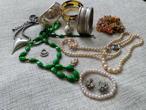 Vintage jewellery lot spare - lot, &