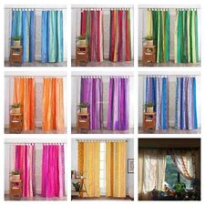 2 Pcs Indian Sari Patchwork