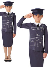 Girls pilot costume unicorn - pilot,