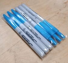 6 x Sharpie Retractable Permanent Marker Pens BLUE