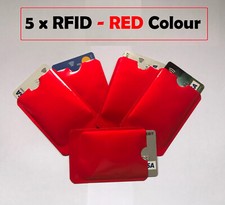 Rfid blocking sleeve - 5x,