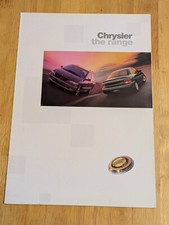 Chrysler Range 1997 Brochure inc. Chrsyler Prowler, Viper GTS