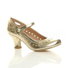 WOMENS LADIES LOW HEEL ANKLE