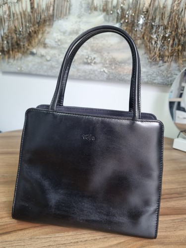 Petite black tula leather - petite,