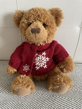 Fraser Bear 2008 Christmas Teddy Bear Plush Fraser House of Fraser 2008