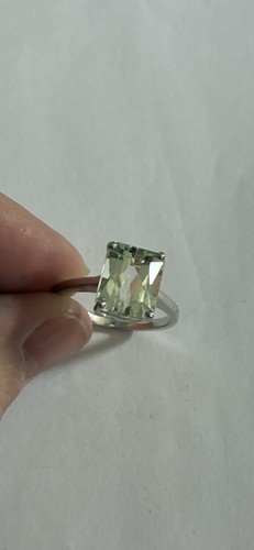 Green kunzite sterling silver - kunzite,