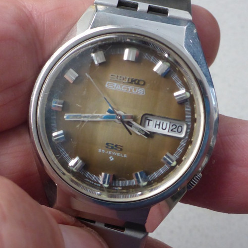 Seiko 5actus vintage mans - seiko,