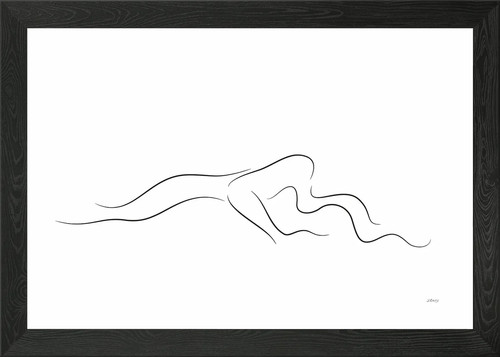 Minimalist couple sleeping