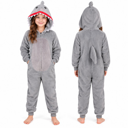 Kids unisex shark face - unisex,