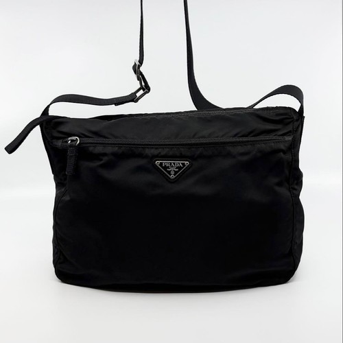 Prada nylon messenger bag - messenger,