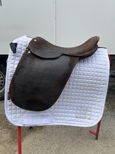 15.5’’ Half Panel Suede Show Saddle Brown 9 Inch D To D