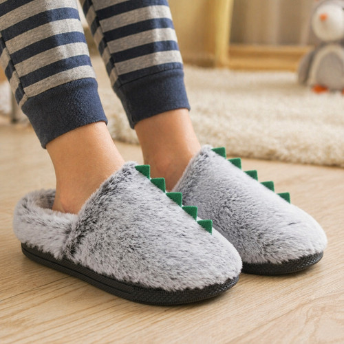 Mule slippers kids grey - mule,
