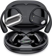 EUQQ Open Ear Headphones - 5.4 Bluetooth Earphones for Running, Ultra Comfort