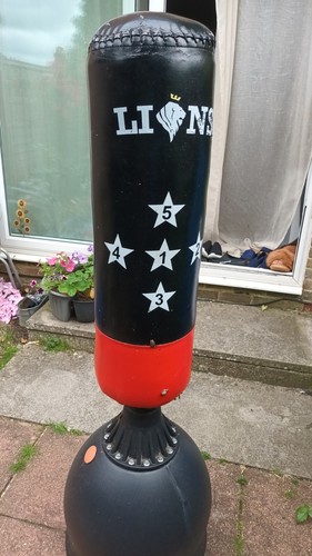 Punch bag freestanding seen - freestanding, as