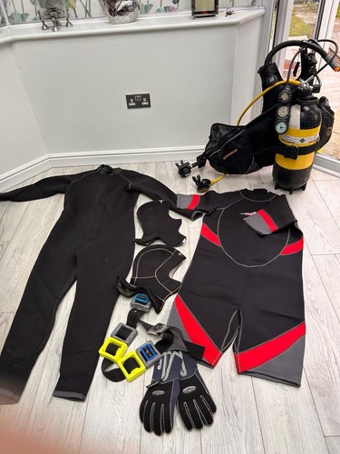 Scuba diving kit bundle - scuba,