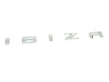Genuine New SEAT IBIZA BOOT BADGE Rear Emblem 2006-2017 TDI TSI Mk3 Mk4 Cupra