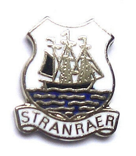 Stranraer quality enamel lapel - stranraer,