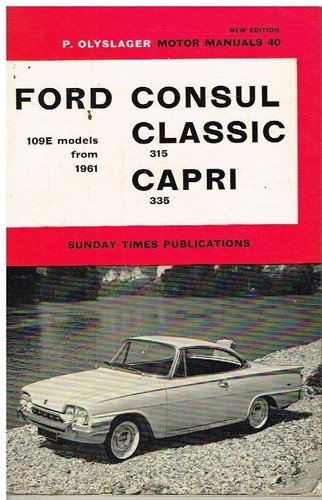 Ford consul classic 315 - classic,