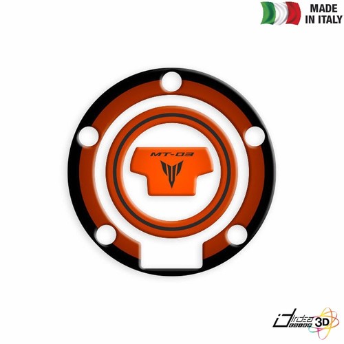 Sticker fuel cap resin - sticker, orange
