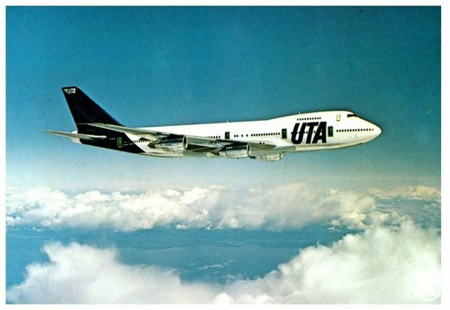 Uta boeing 747 combi airplane - uta,