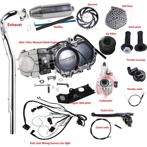 Full kit lifan 125cc engine - full,